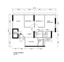 Blk 25A Saint George's Towers (Kallang/Whampoa), HDB 4 Rooms #629817391
